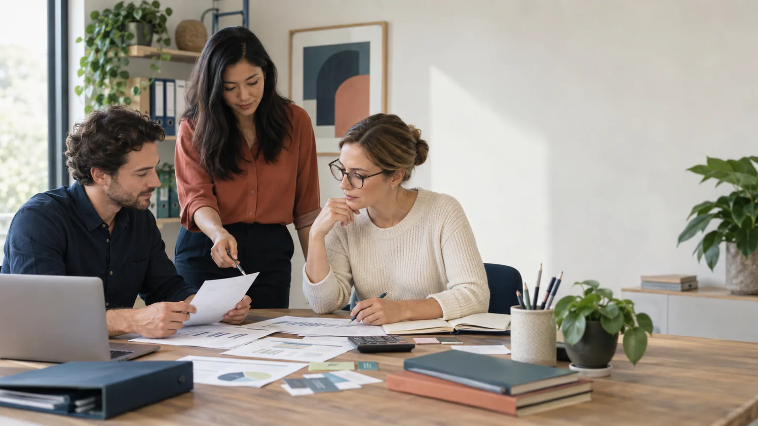 Finance and partnership team reconciling approved conversions, invoices and partner payment batches