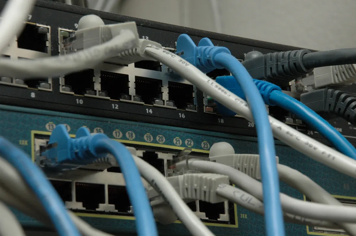 Network switches and Ethernet cables